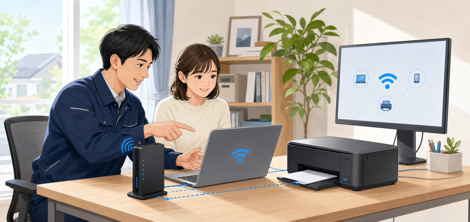 Wi-Fi環境のアイコン